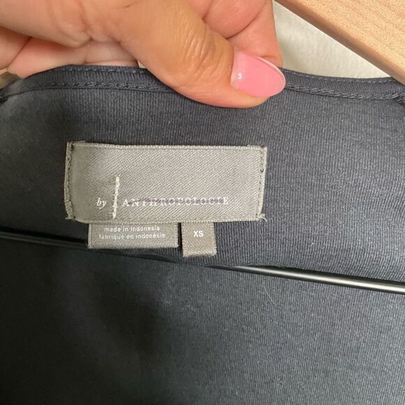 Anthropologie Front Tie Maxi Dress - Picture 6 of 10